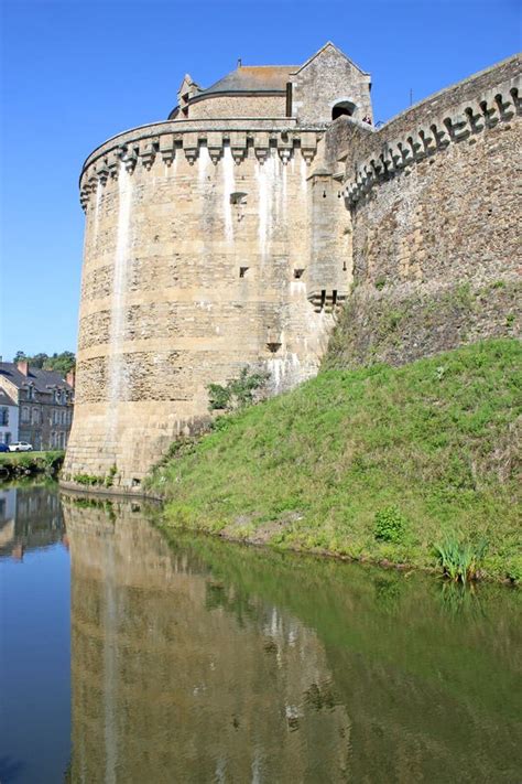 Fougeres Castle stock image. Image of walls, spire, castle - 62843863