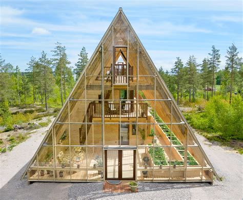 Filled with Light, An A-Frame House Designed by Naturvillan Functions ...