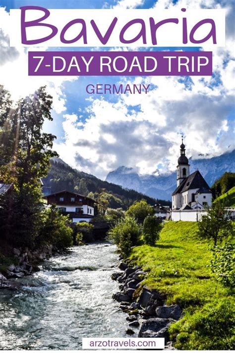 Create an Epic Bavaria Itinerary for 3-10 Days - Arzo Travels | Road trip planning, Germany ...