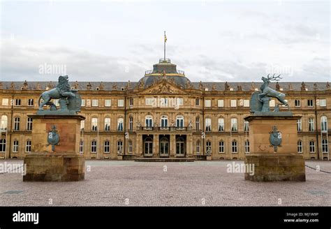 Neues Schloss (New Castle) in Stuttgart, Germany Stock Photo - Alamy