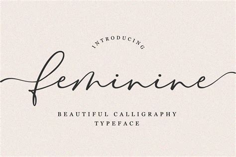 Feminine Font