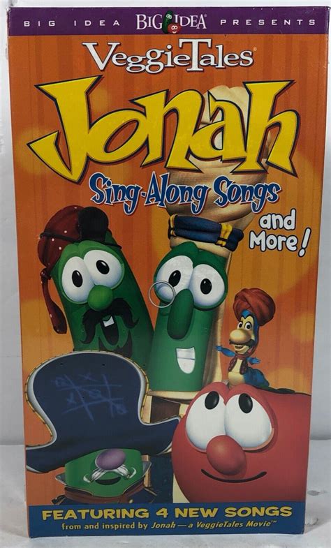 Veggietales Jonah Sing Along Songs And More Vhs Tape 2002 4000 Images ...