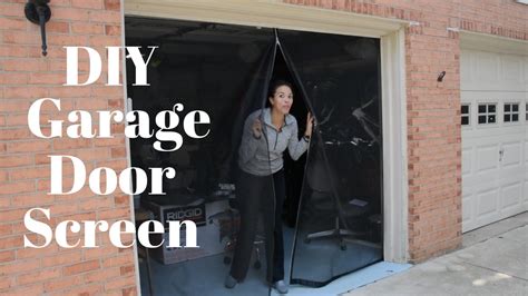 Garage Door Screen Diy - Lifestyle Garage Screen Door in Dayton (With ...