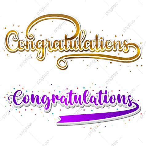 Congratulations Confetti Vector Design Images, Congratulations Graduate Sticker With Confetti ...