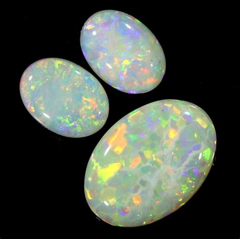 2.52Cts Set 3 matching Fire opals SU1247