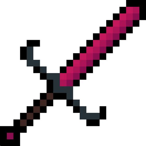 Iron Sword Minecraft Png - Free Logo Image