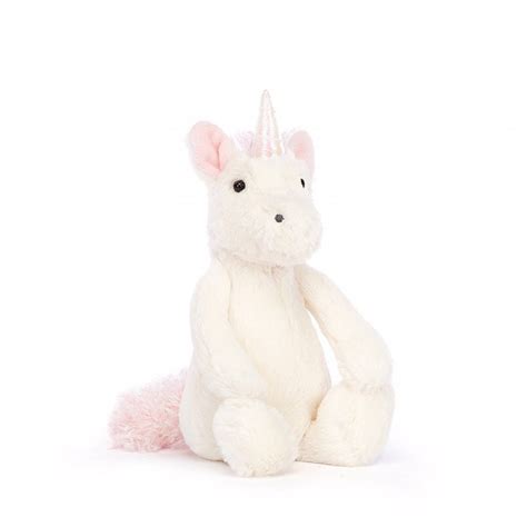 Small Bashful Unicorn Soft Toy By Jellycat 1+