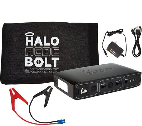 Halo Bolt Compact Portable Charger And Car Jump Starter - Car Retro