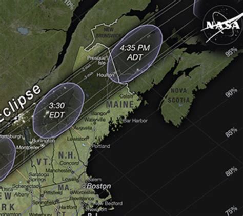 Where and How to View the Total Solar Eclipse in Maine