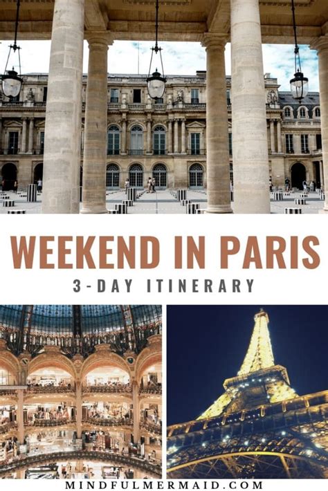 Plan the Perfect Weekend in Paris With This Itinerary - The Mindful Mermaid