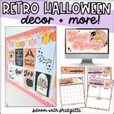 Retro Halloween Newsletter Templates for Google Slides + PowerPoint