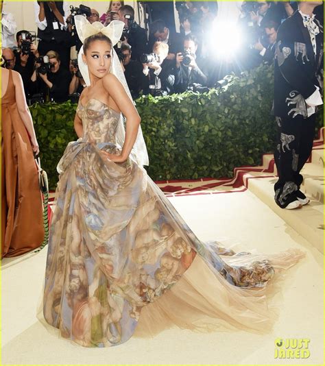 Ariana Grande Is a Michelangelo Masterpiece at Met Gala 2018!: Photo 4078585 | 2018 Met Gala ...