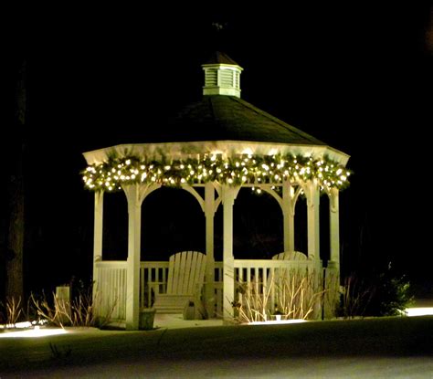 Lighting with Solar Gazebo Lights | Pergola Design Ideas