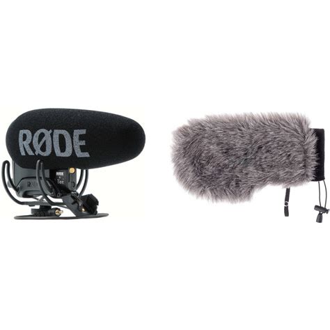 RODE VideoMic Pro+ Camera-Mount Shotgun Microphone Kit with