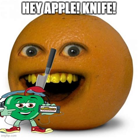 Hey Apple Knife Meme - bmp-winkle