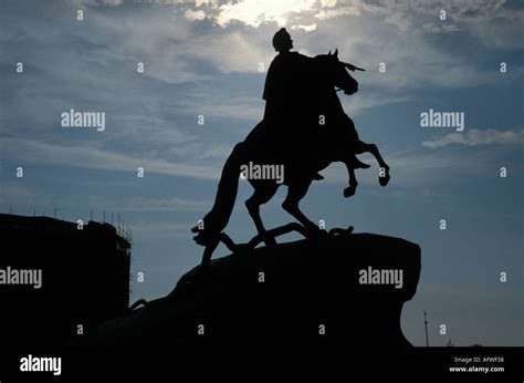 statue of Peter the Great Stock Photo - Alamy