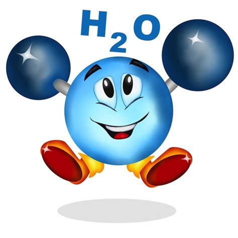 Water Molecule Cartoon - ClipArt Best