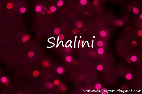 Shalini Name Wallpapers Shalini ~ Name Wallpaper Urdu Name Meaning Name ...