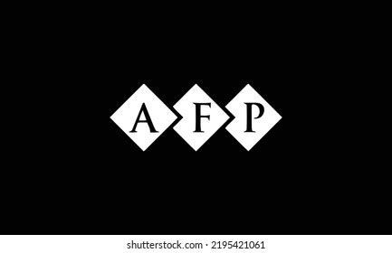 Afp Letter Logo Afp Best White Stock Vector (Royalty Free) 2195421061 ...