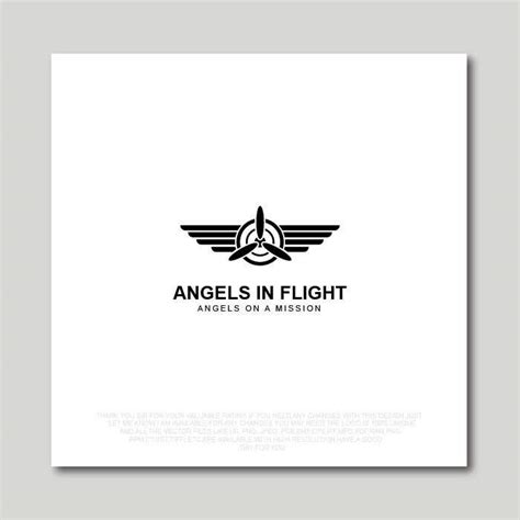 Entry #1602 by mdtuku1997 for Angels in Flight Logo Design | Freelancer