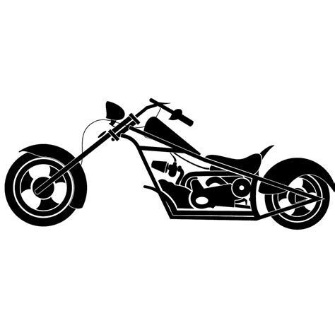 harley silhouette clipart - Clipground