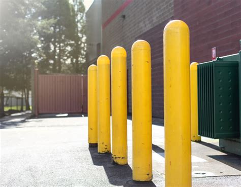 Steel Pipe Bollards | J.M. Ahle | Construction Materials To Build On