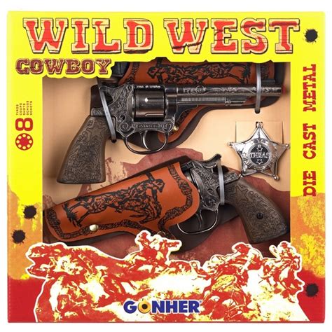 Wild West Cowboy Double Toy Gun Set - Other Guns Ireland