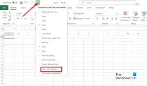 How to add the Camera tool in Excel