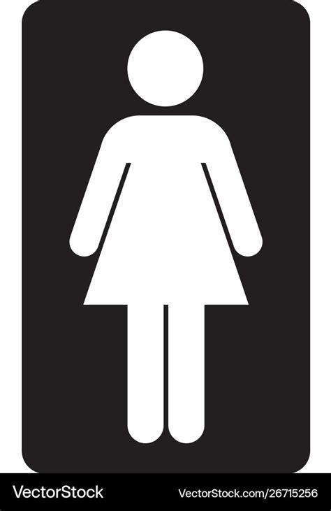 Female Bathroom Sign Printable