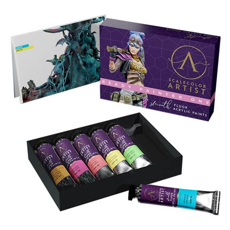 Scale 75 Scalecolor Artist: Ready Painter One 6 Colour Acrylic Paint Set