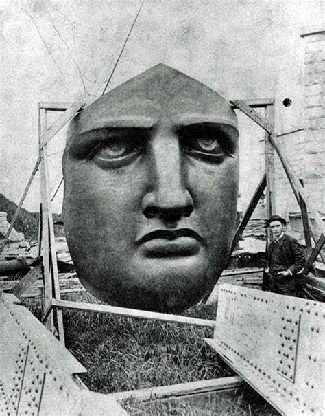 Unboxing the Statue of Liberty, 1885