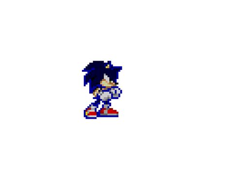 dark sonic sprite by sse626 on DeviantArt