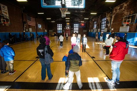 Families return to the Newburgh armory after pandemic shutdown