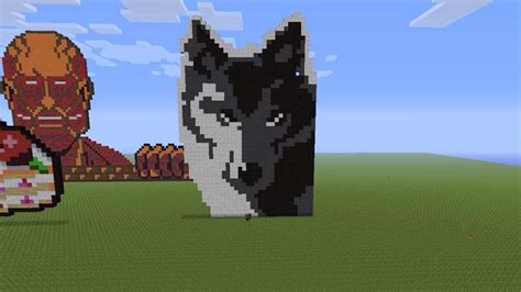 Wolf pixel art | Minecraft Amino