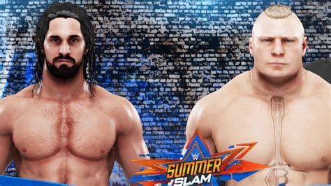 WWE 2K19 SummerSlam Results: Seth Rollins vs. Brock Lesnar Match ...