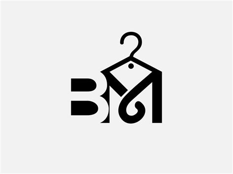 B & M cloth brand logo by Rasel Ahmed on Dribbble