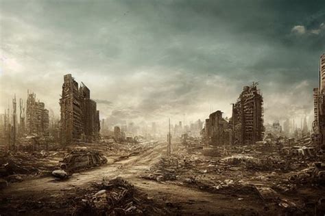 Destroyed City Wallpaper