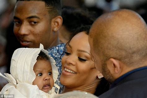 Flawless! Rihanna and baby Majesty at her Christening in Barbados | This Is Miss Petite Nigeria Blog