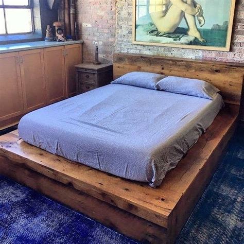 Modern Zen Box Bedframe - Etsy | Rustic bed frame, Box bed frame, Bed ...