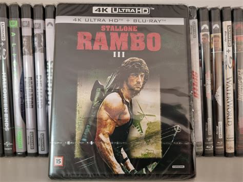 Rambo III - 4K UHD + Blu-Ray - Ny och Inplastad | Köp på Tradera ...