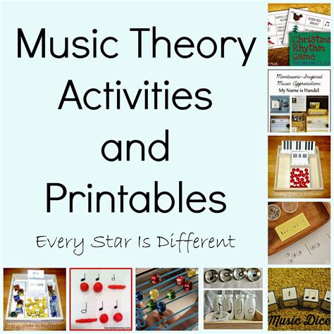 Music Theory Activities and Printables for Kids (KLP Linky) - Every Star Is Different