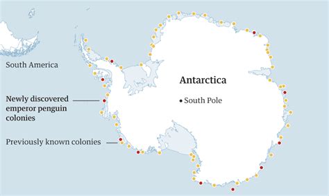 Emperor Penguin Map