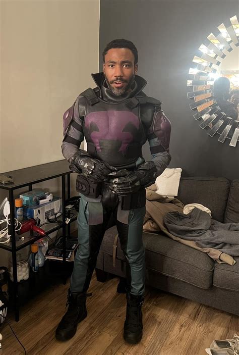 First Look at Donald Glover Filming Historic Spider-Verse 2 Cameo (Photos)