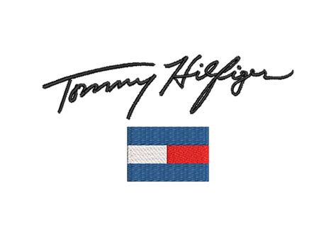 Matriz De Bordado Simbolo Logomarca Tommy Hilfiger Rouxinol Matriz De ...