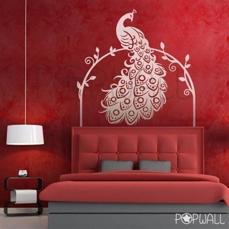 Wall Decals Wall Sticker Art Peacock Wall Decal - Etsy