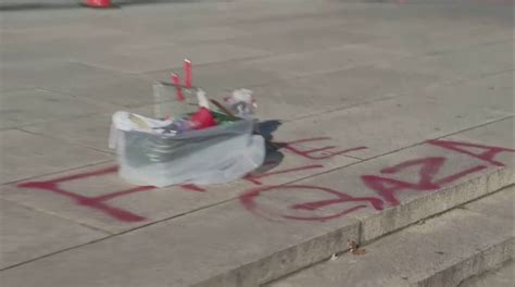 Lincoln Memorial steps vandalized with ‘Free Gaza’ graffiti, red paint | Fox News