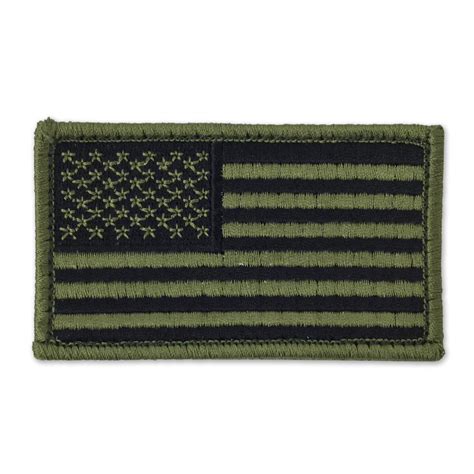 American Flag Velcro Patch (OD Green)