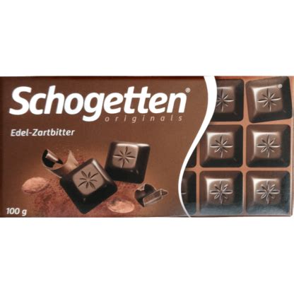 Schogetten Originals - Fine Dark Chocolate 100g - German Foods