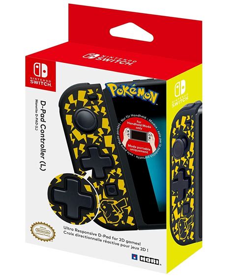 Official Nintendo Licensed D-pad Joy-Con Left Pokemon Version | Switch ...