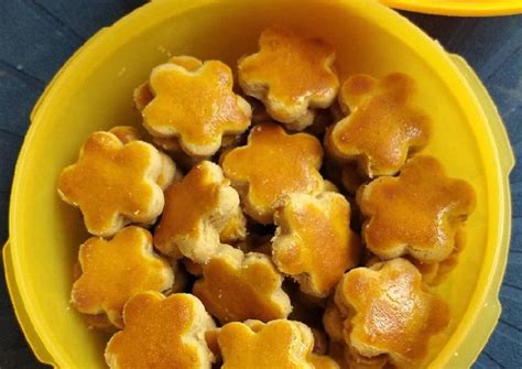 Resep Kue Kacang Cetakan Bunga oleh tantie - Cookpad